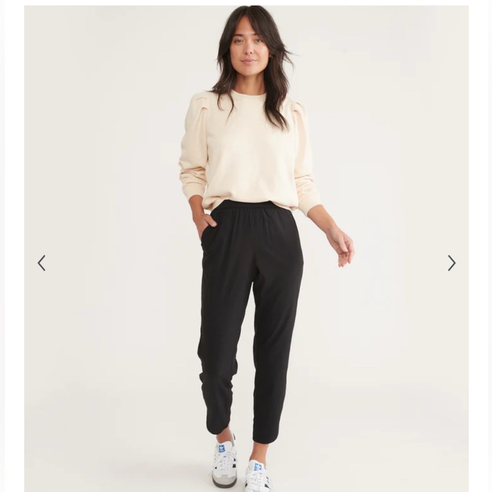 Marine layer Allison pants in Black size XL